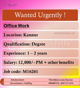 Kannur vacancy (24)