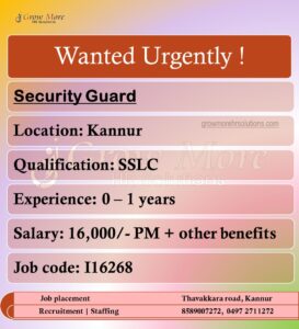 Kannur vacancy (25)
